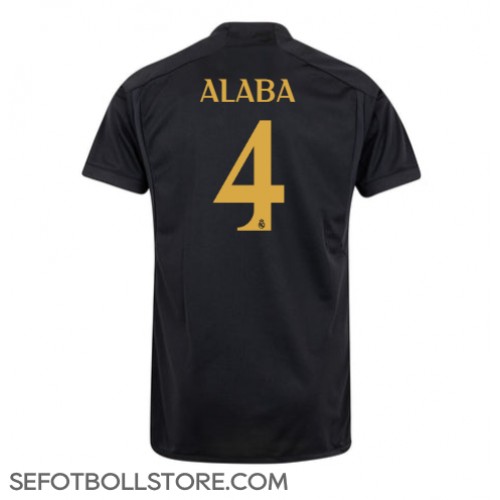 Real Madrid David Alaba #4 Replika Tredje Tröja 2023-24 Kortärmad